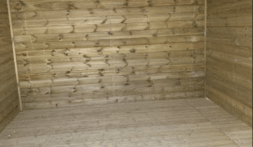 6 raisons d’ajouter un plancher en bois à votre abri de jardin